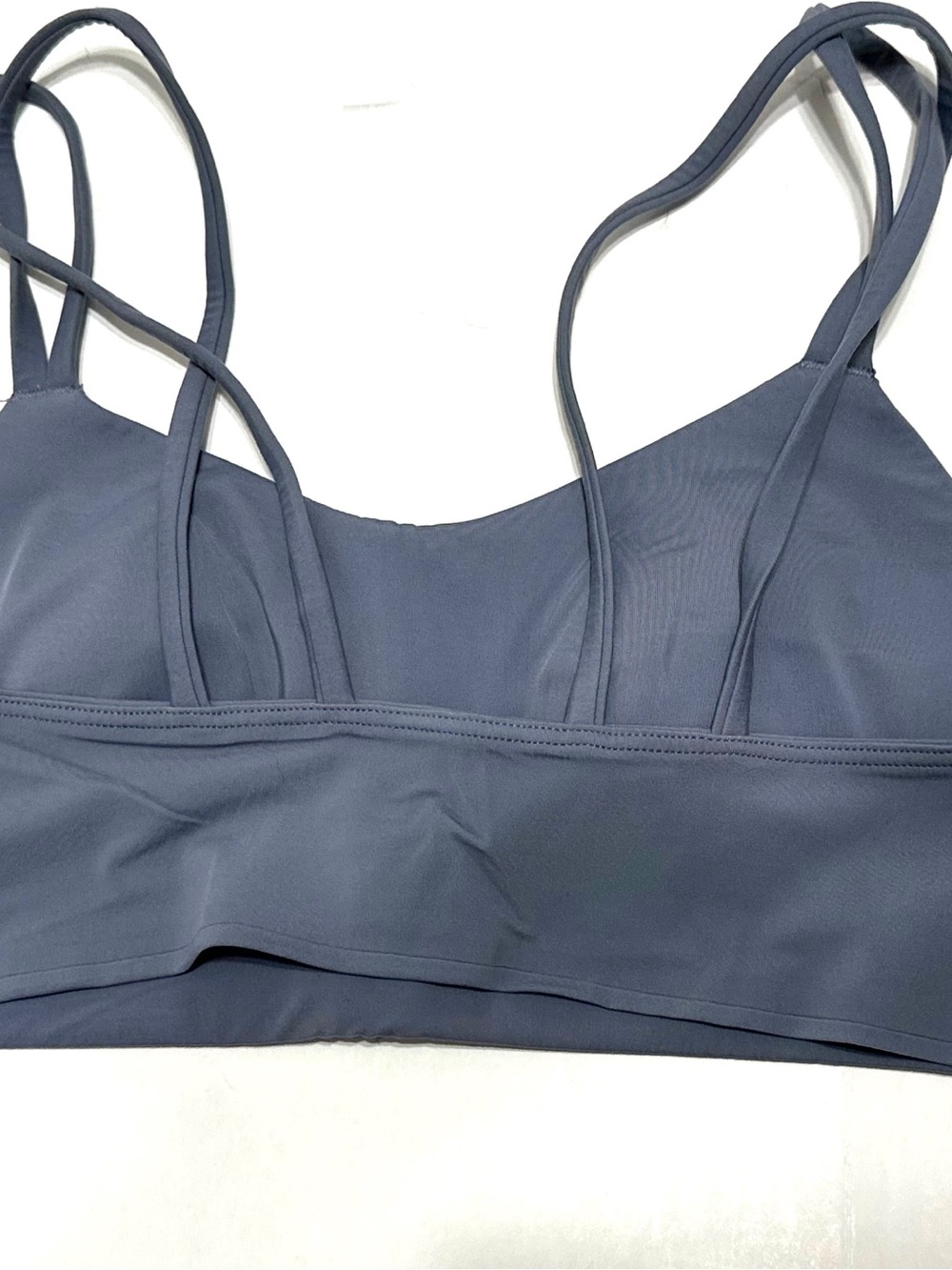 lululemon athletica Double-Strap Bralette in Slate - Picture 3 of 8